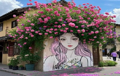 嘉禾怎么设计网红打卡墙绘