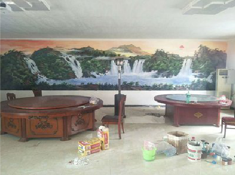 嘉禾墙绘-写实风景