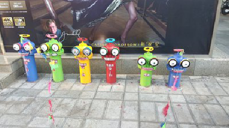 嘉禾商业区彩绘