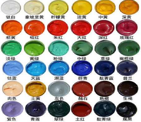 嘉禾墙绘颜色的选择有讲究。