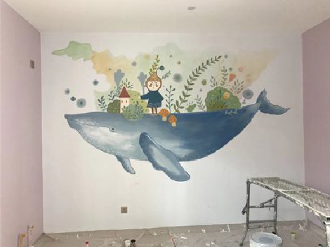 嘉禾手绘墙的特点及优势。